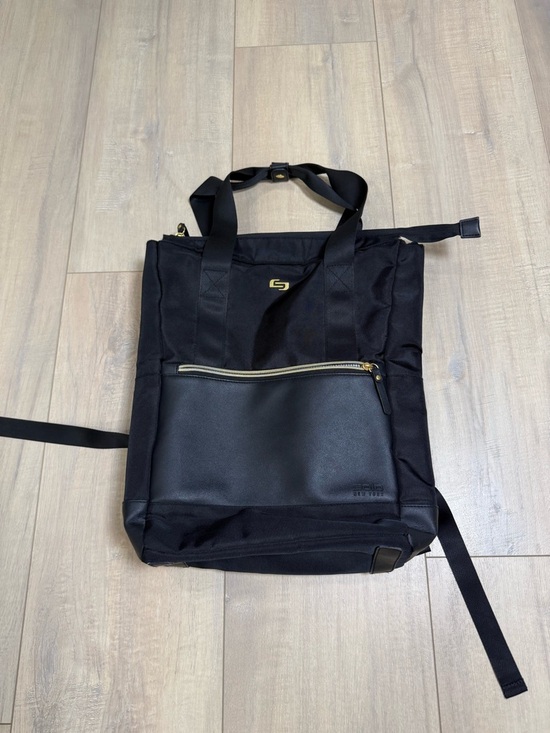 solo new yerk Handbags - Solo New York Black Nylon 15.6” laptop backpack